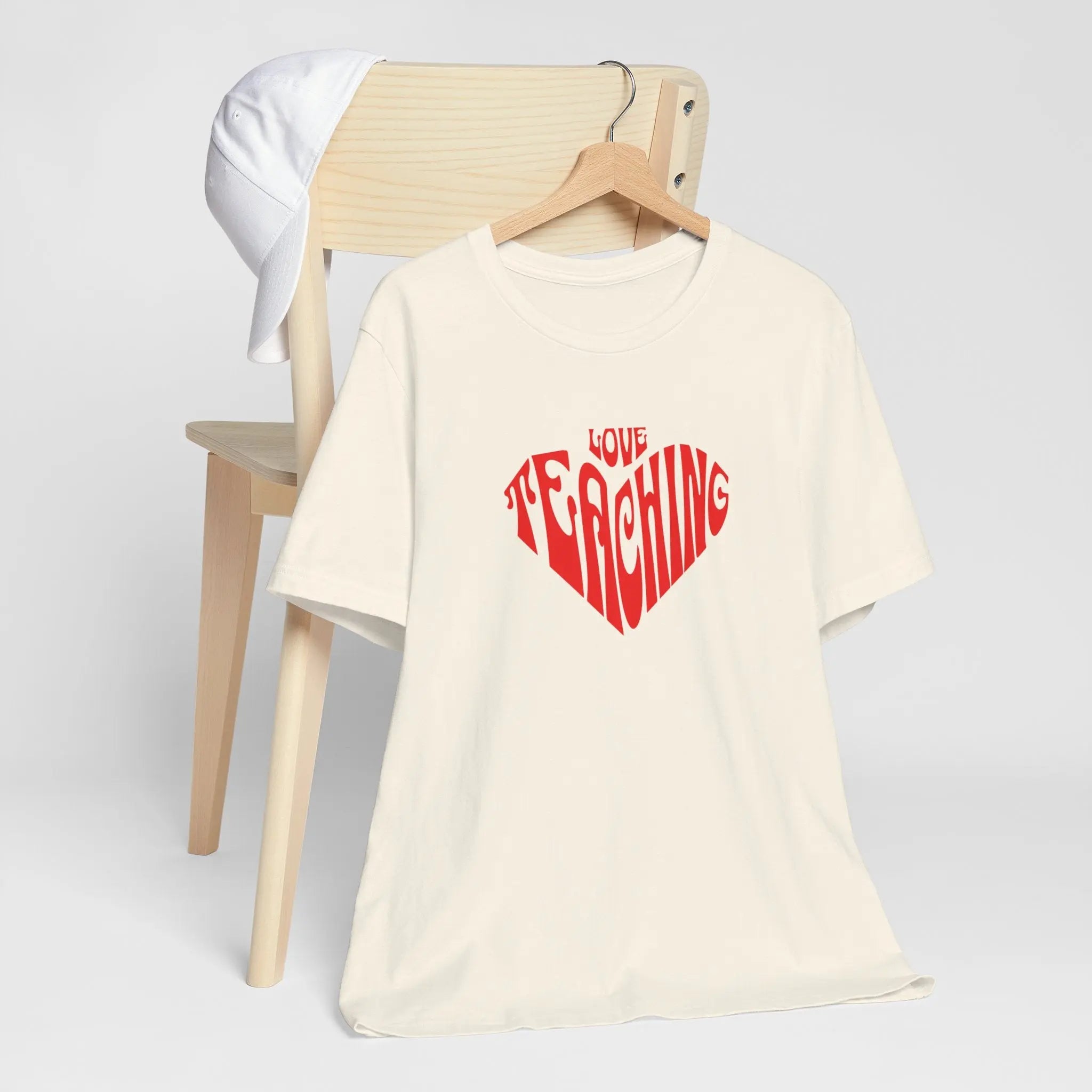 Love Teaching Heart T-Shirt — Teacher Appreciation Gift Printify