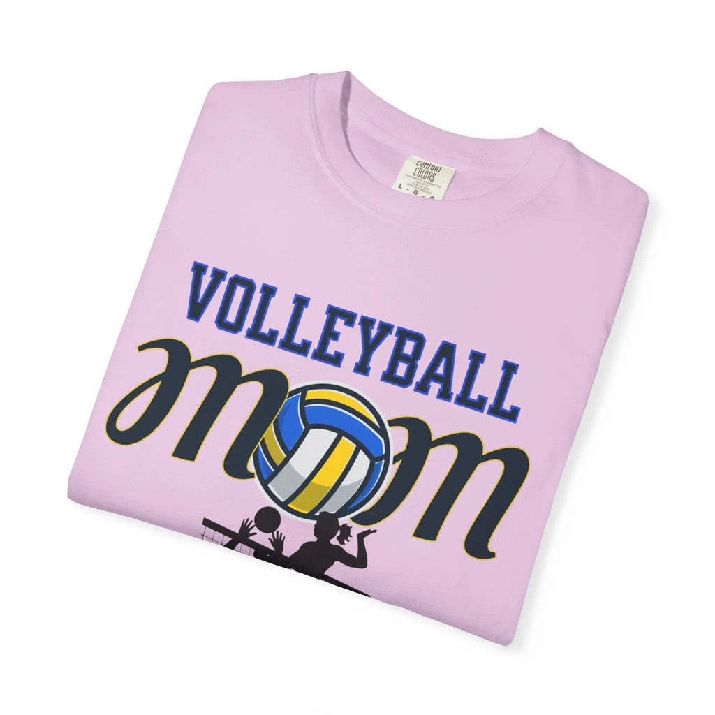 Volleyball Mom T-Shirt – Bump Set Spike Graphic Tee Printify