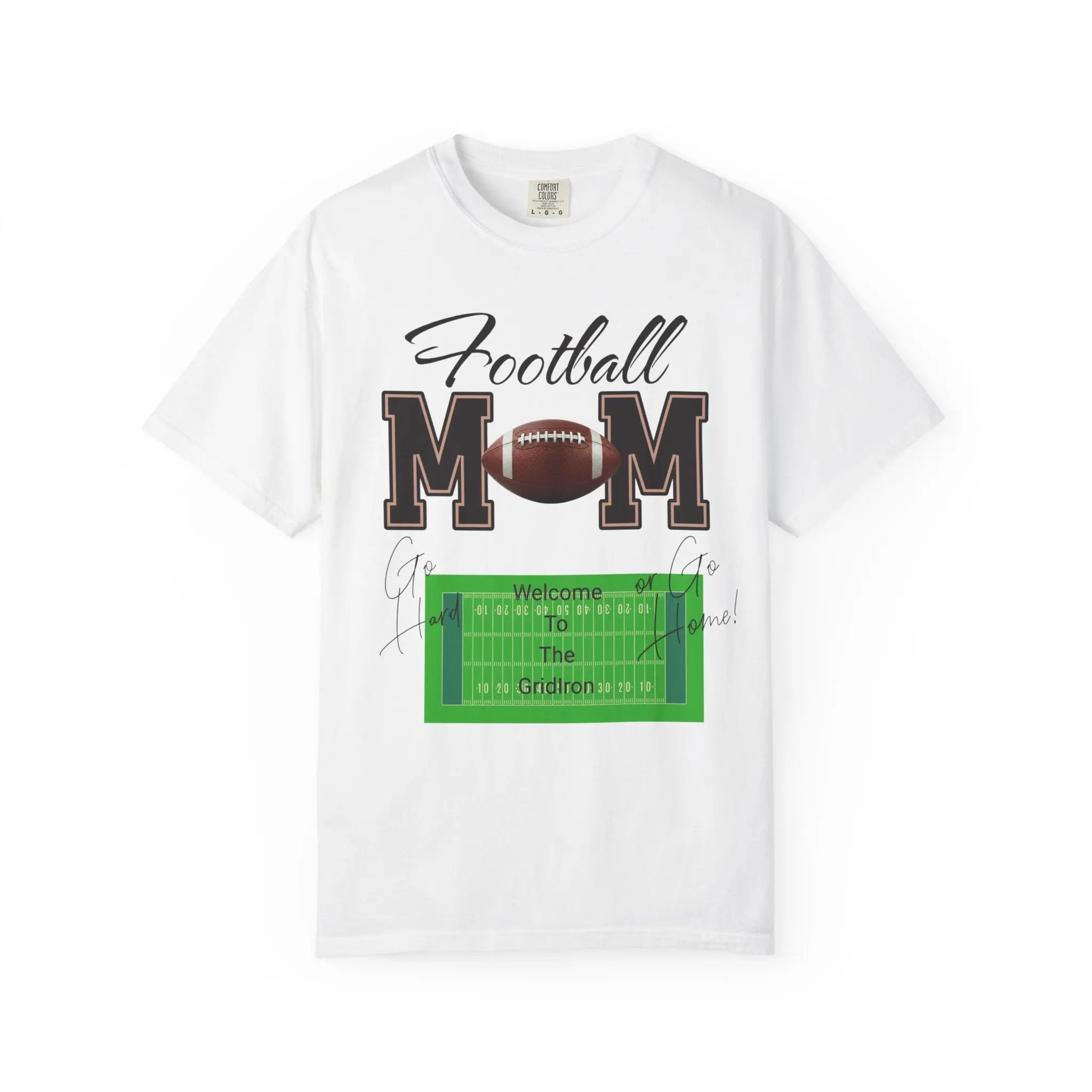 Football Mom T‑Shirt — Proud Sideline Mom Tee with Football Graphic Printify