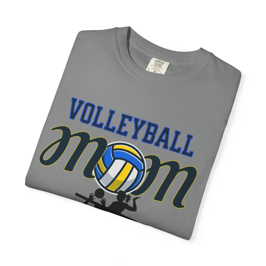Volleyball Mom T-Shirt – Bump Set Spike Graphic Tee Printify