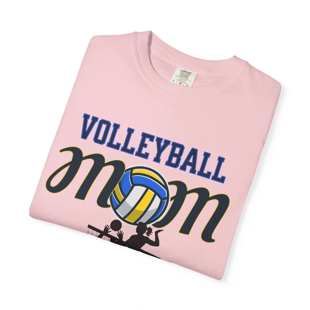 Volleyball Mom T-Shirt – Bump Set Spike Graphic Tee Printify
