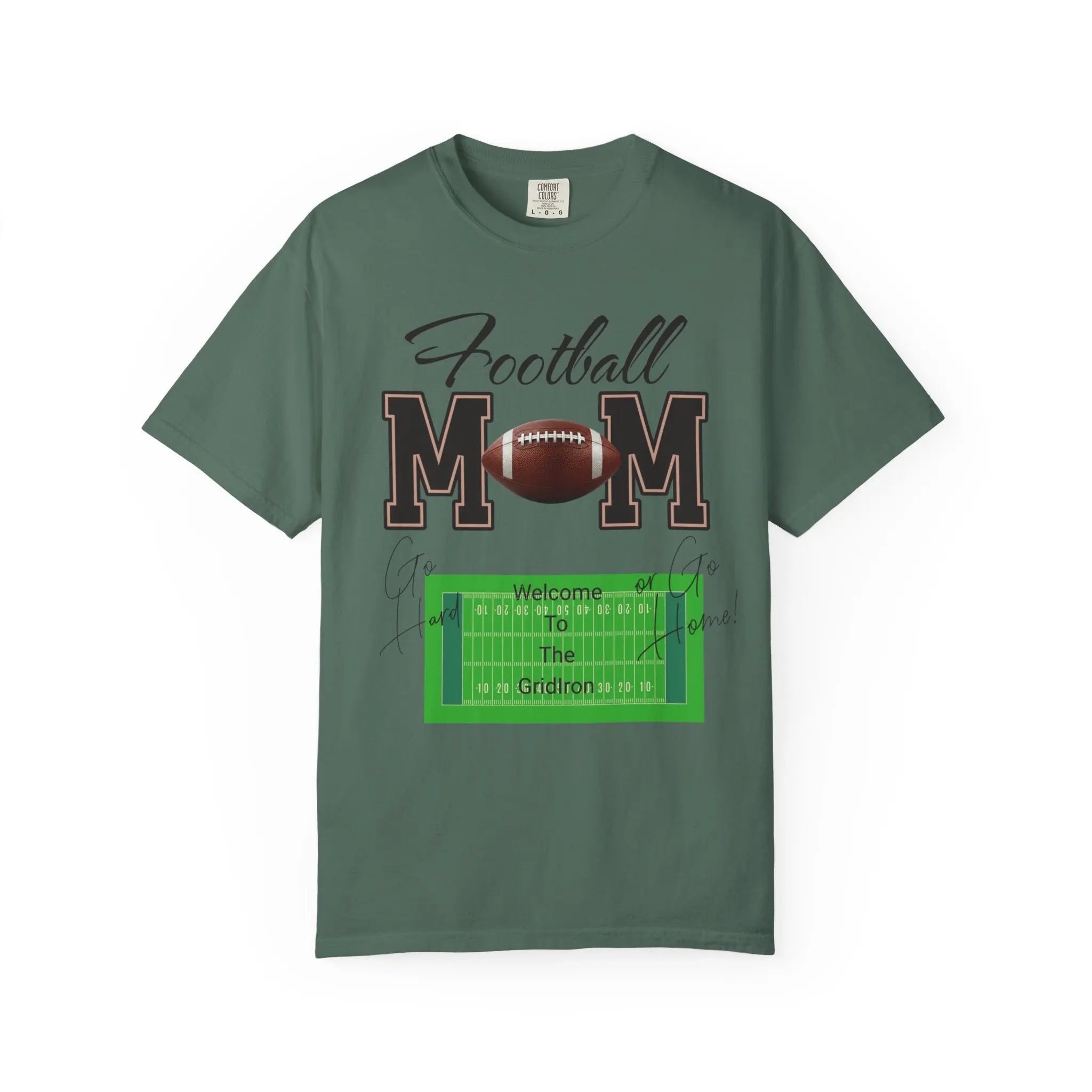 Football Mom T‑Shirt — Proud Sideline Mom Tee with Football Graphic Printify