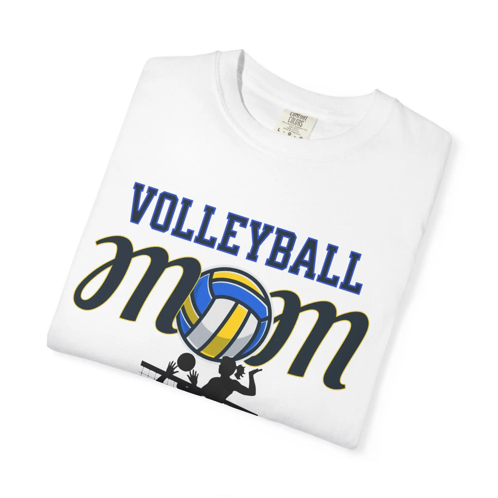 Volleyball Mom T-Shirt – Bump Set Spike Graphic Tee Printify