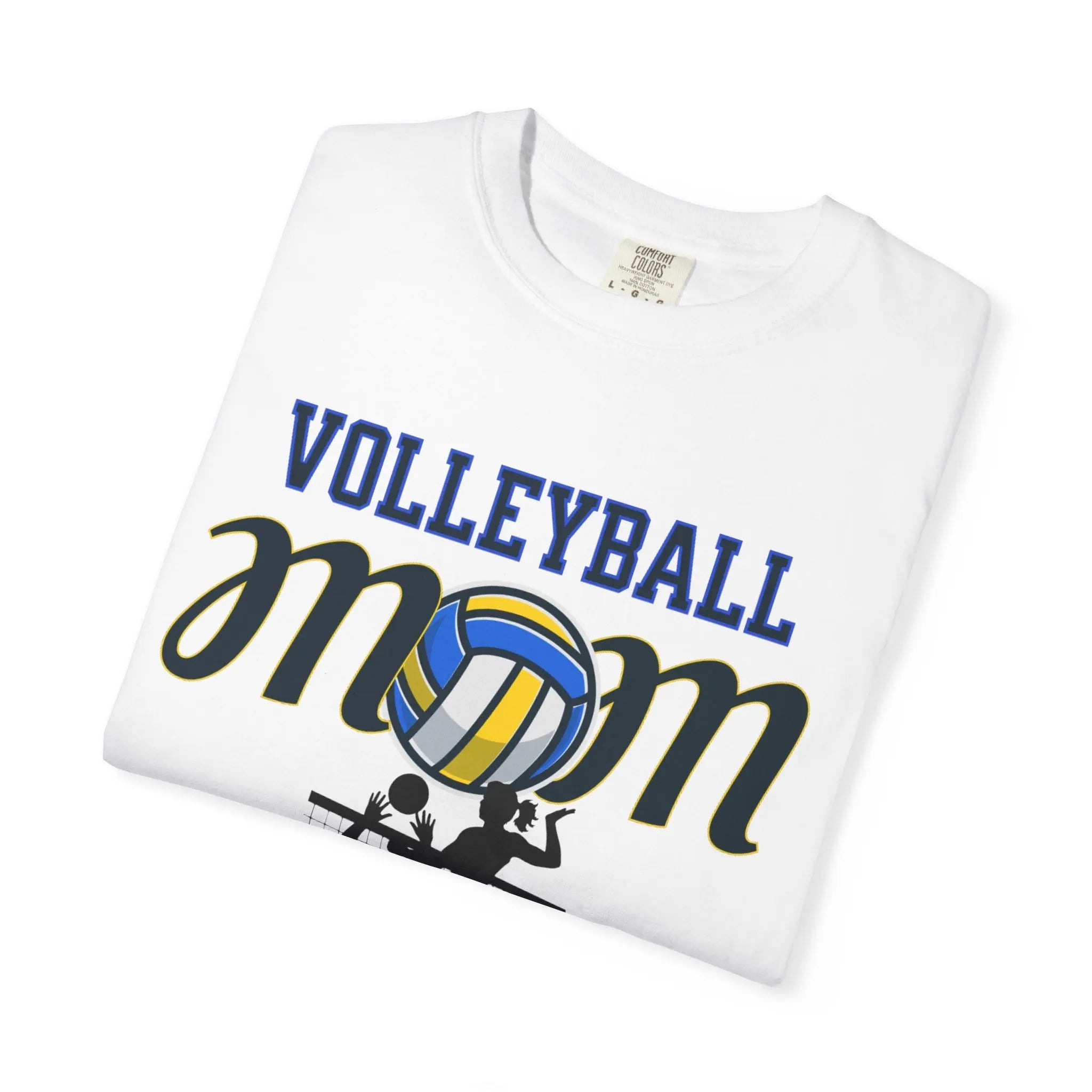 Volleyball Mom T-Shirt – Bump Set Spike Graphic Tee Printify