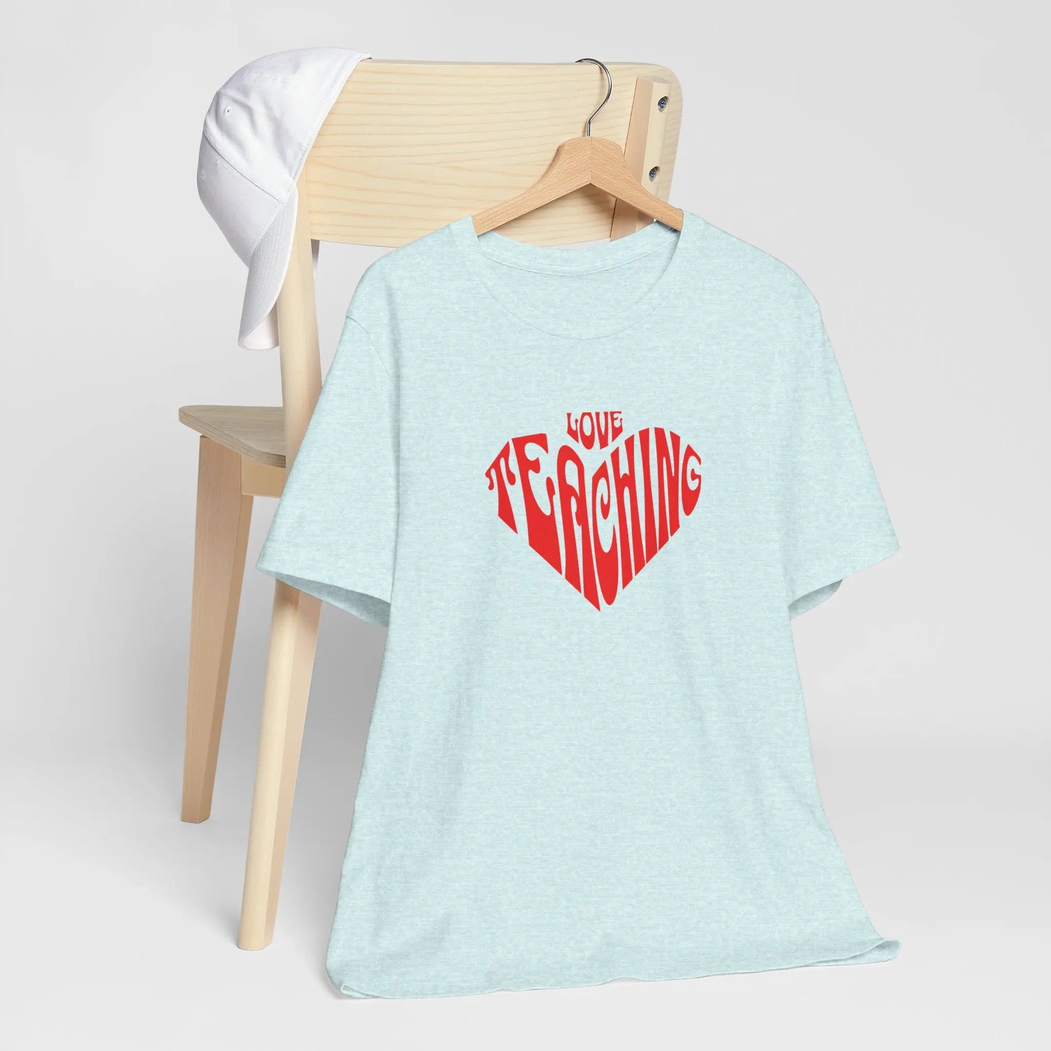 Love Teaching Heart T-Shirt — Teacher Appreciation Gift Printify