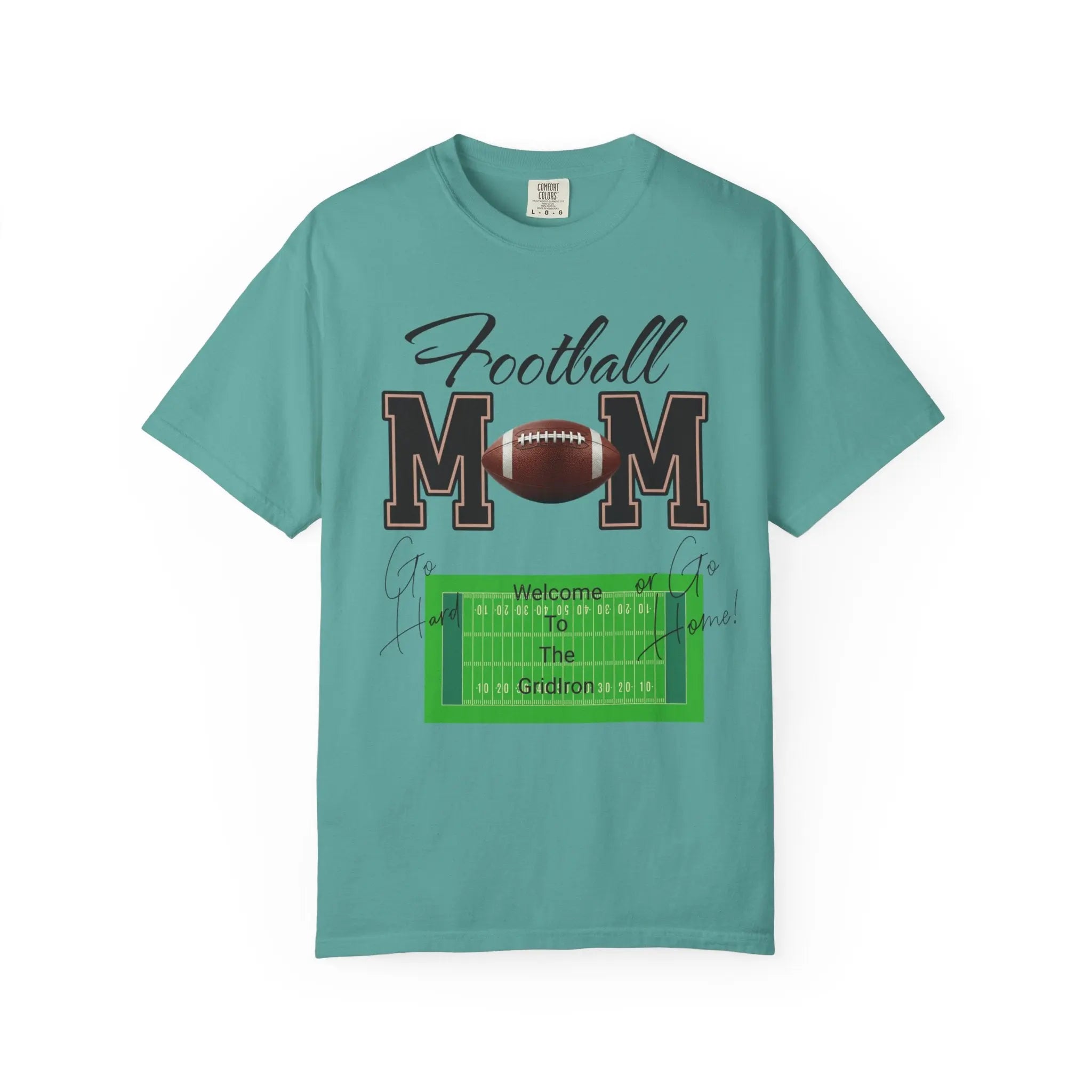 Football Mom T‑Shirt — Proud Sideline Mom Tee with Football Graphic Printify