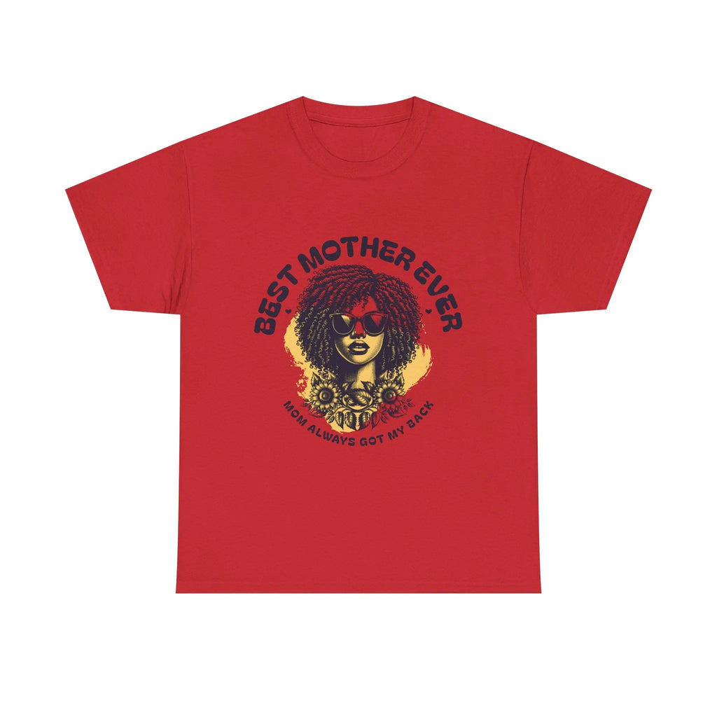 Best Mother Ever Graphic Tee — "Mom Always Got My Back" Mother's Day Shirt Printify