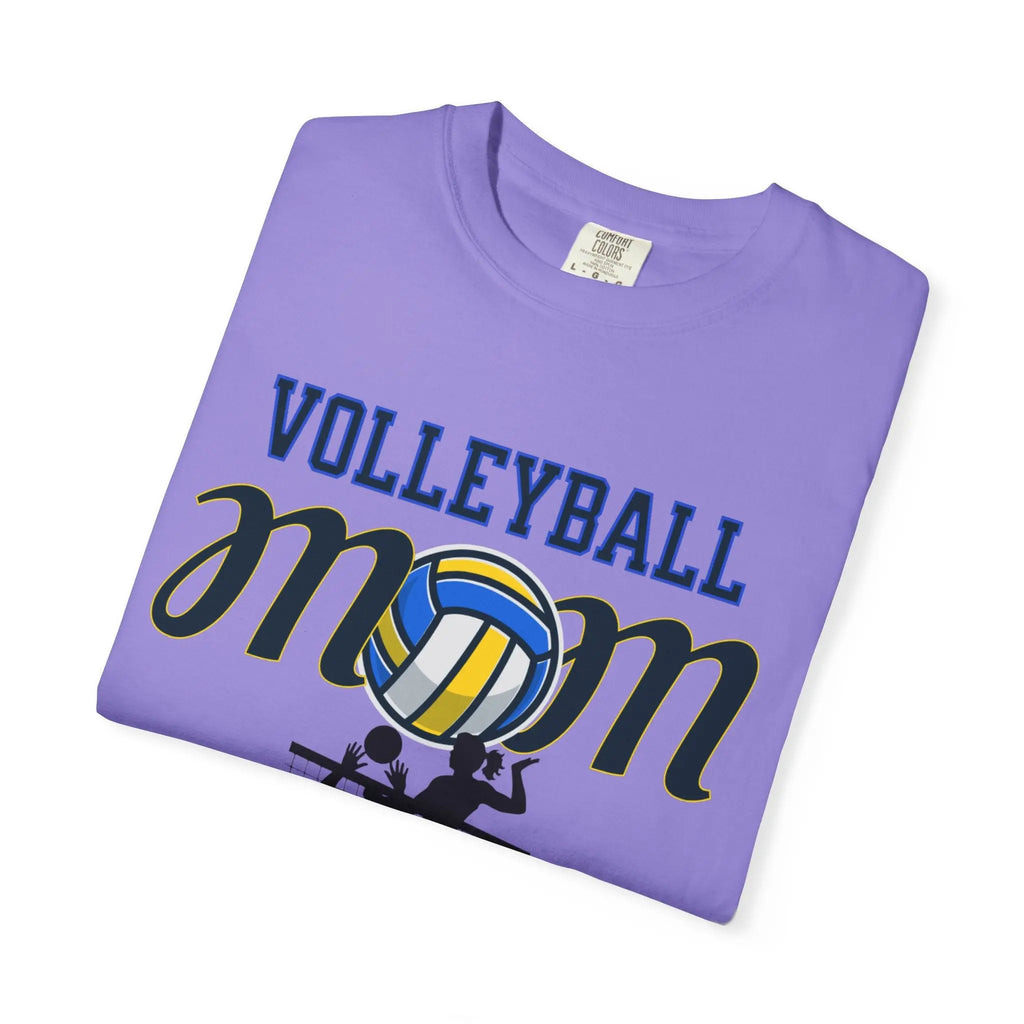 Volleyball Mom T-Shirt – Bump Set Spike Graphic Tee Printify