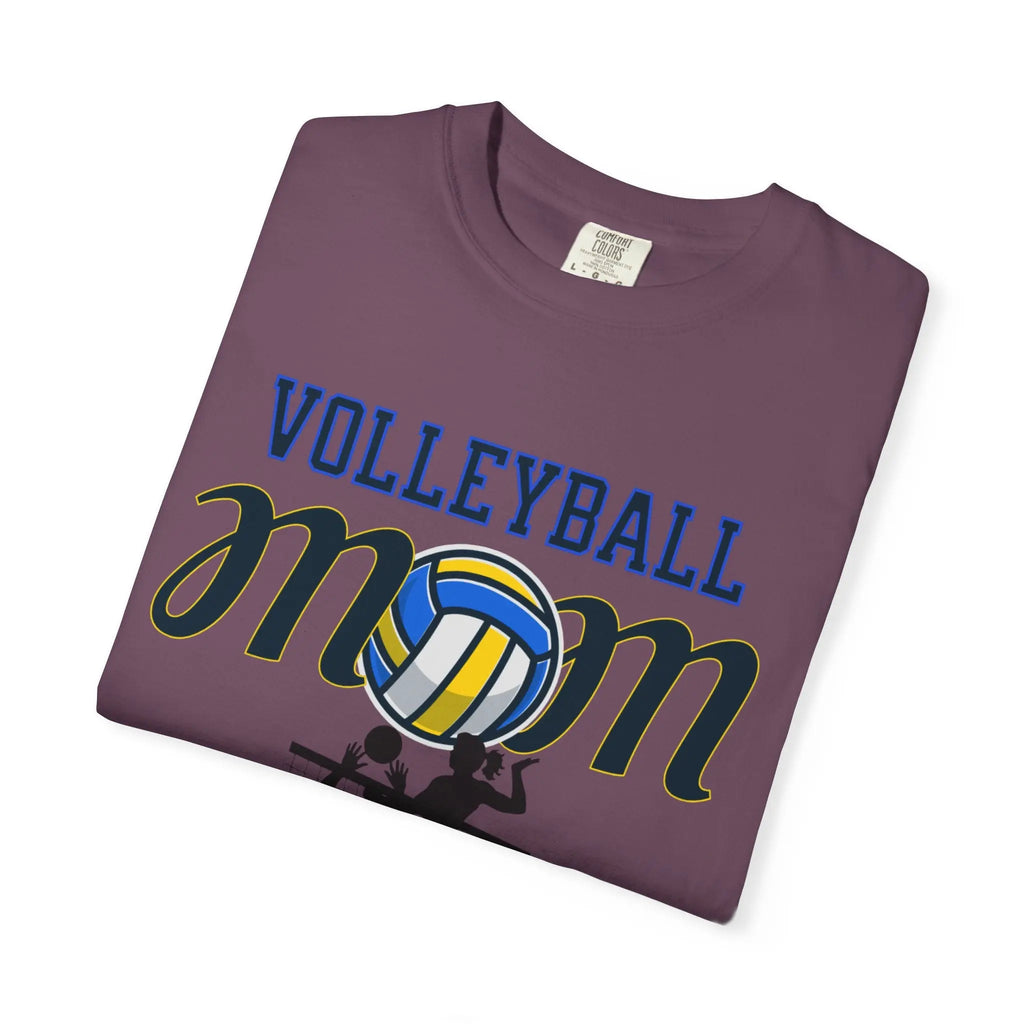Volleyball Mom T-Shirt – Bump Set Spike Graphic Tee Printify