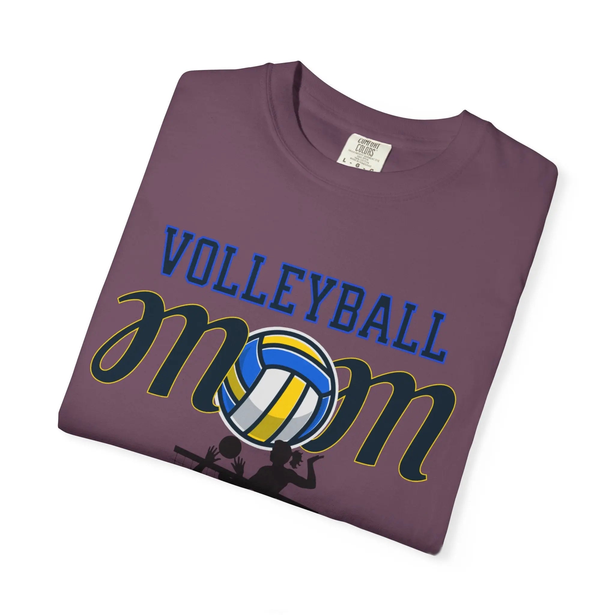 Volleyball Mom T-Shirt – Bump Set Spike Graphic Tee Printify
