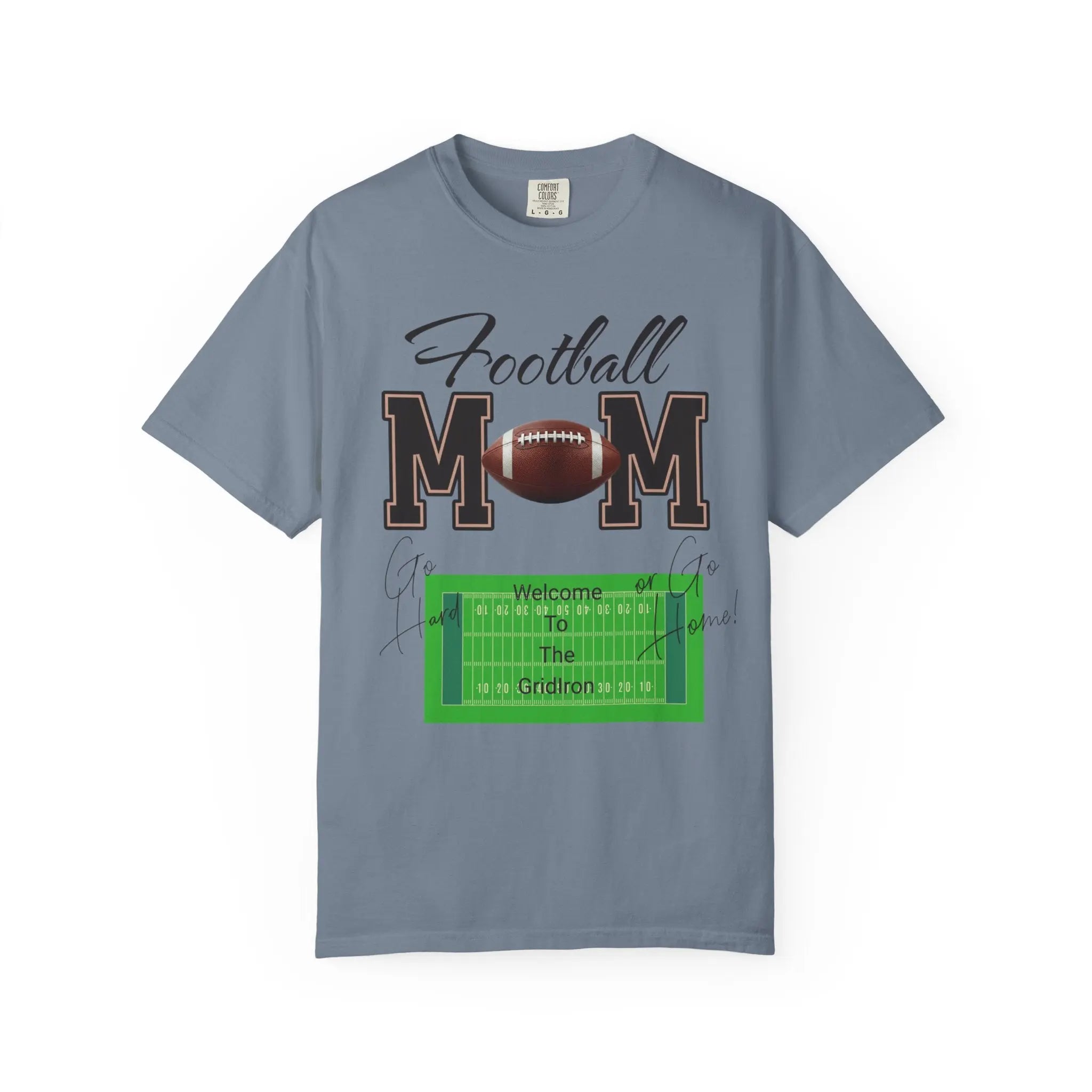 Football Mom T‑Shirt — Proud Sideline Mom Tee with Football Graphic Printify