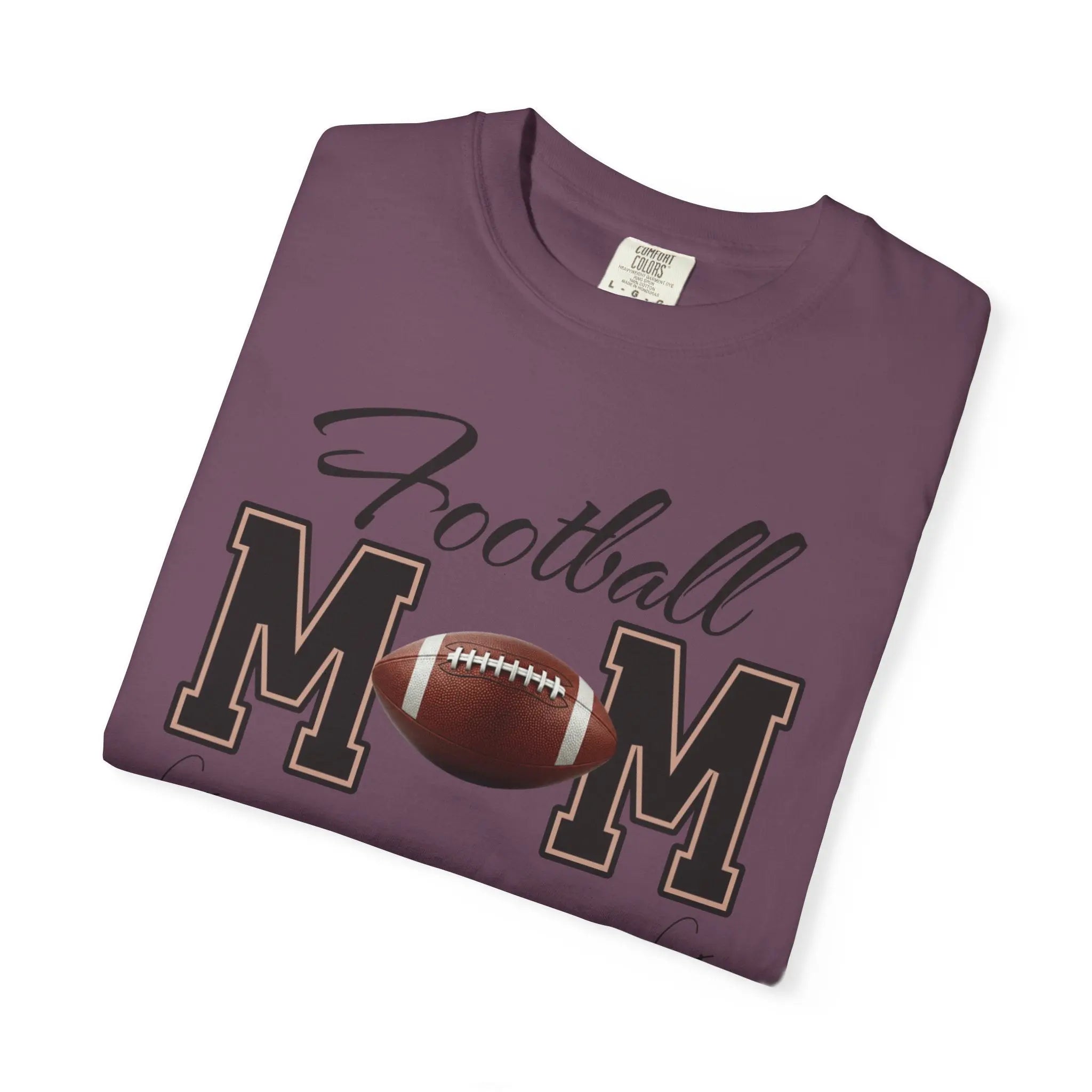 Football Mom T‑Shirt — Proud Sideline Mom Tee with Football Graphic Printify