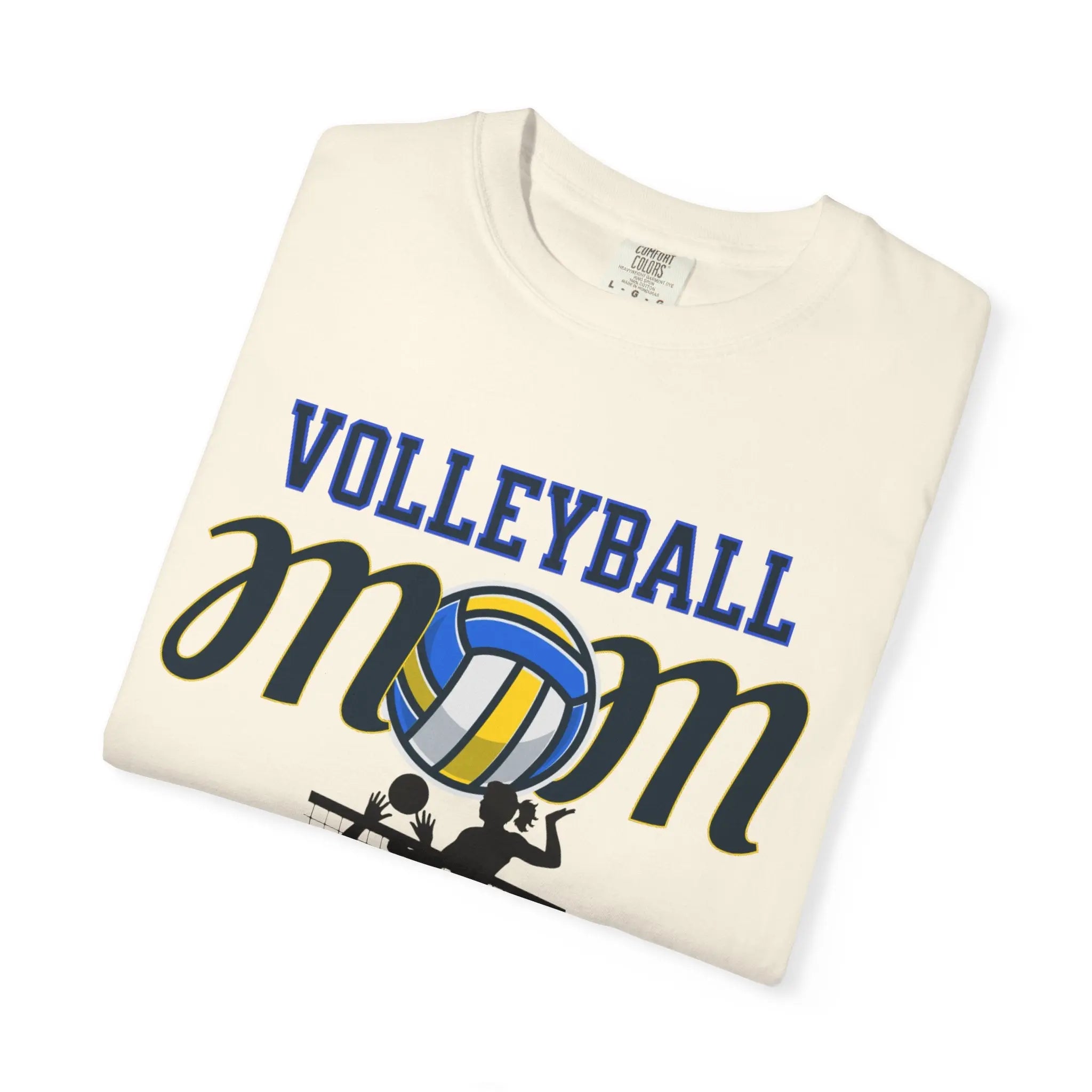 Volleyball Mom T-Shirt – Bump Set Spike Graphic Tee Printify