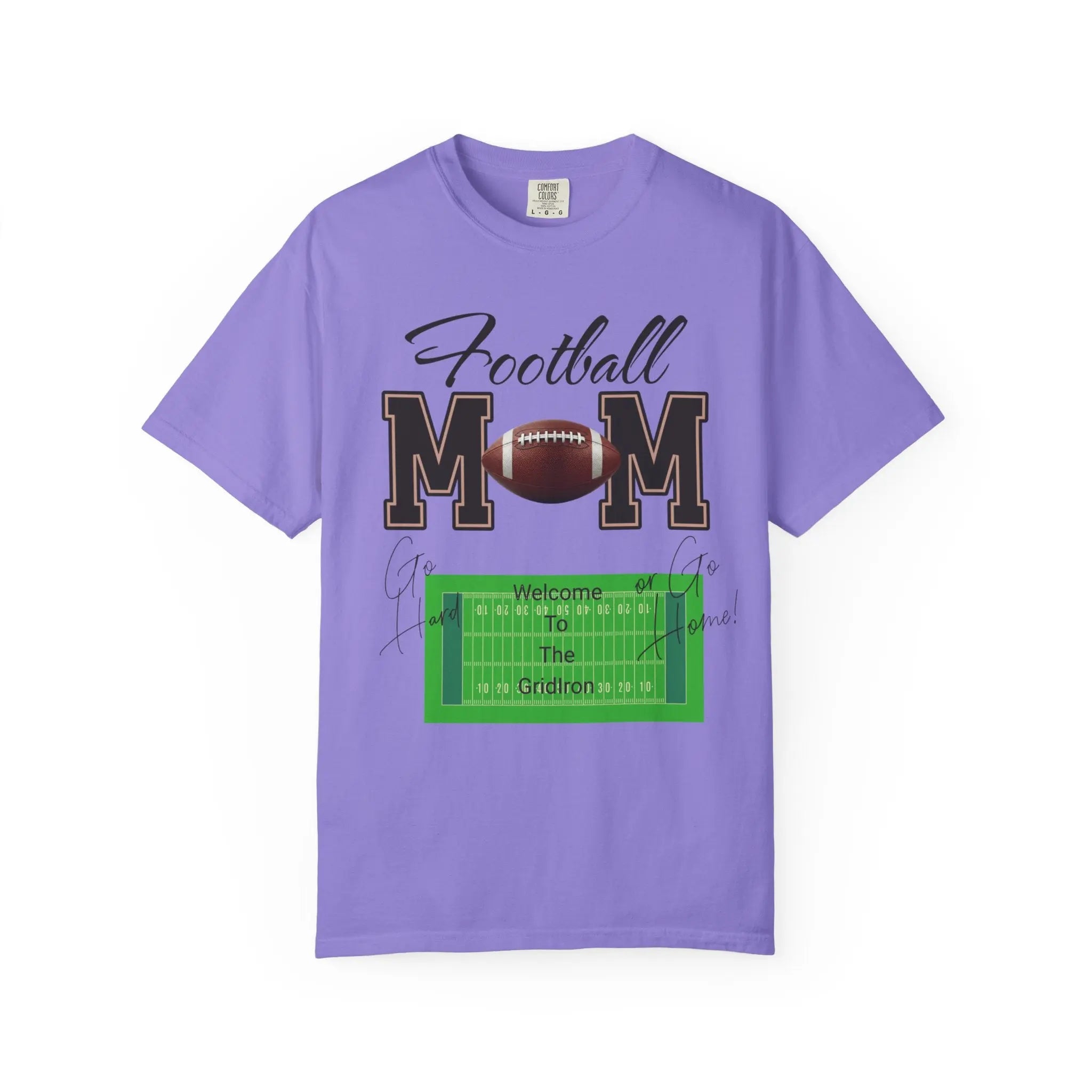 Football Mom T‑Shirt — Proud Sideline Mom Tee with Football Graphic Printify