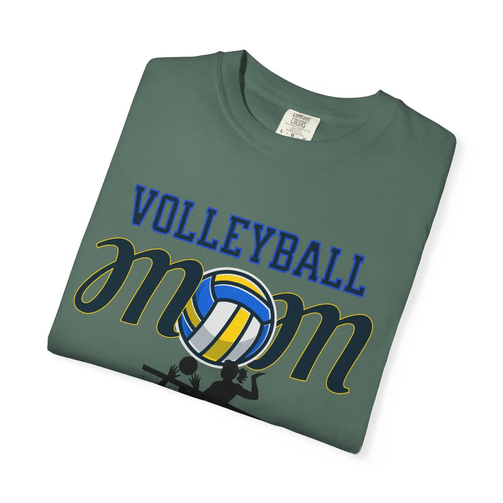 Volleyball Mom T-Shirt – Bump Set Spike Graphic Tee Printify