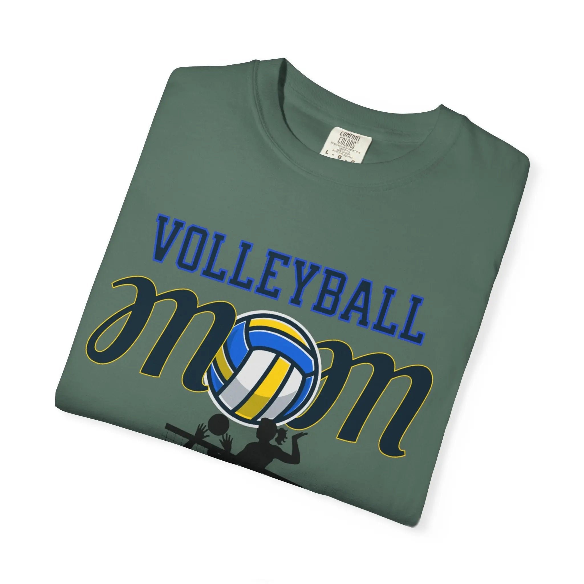 Volleyball Mom T-Shirt – Bump Set Spike Graphic Tee Printify