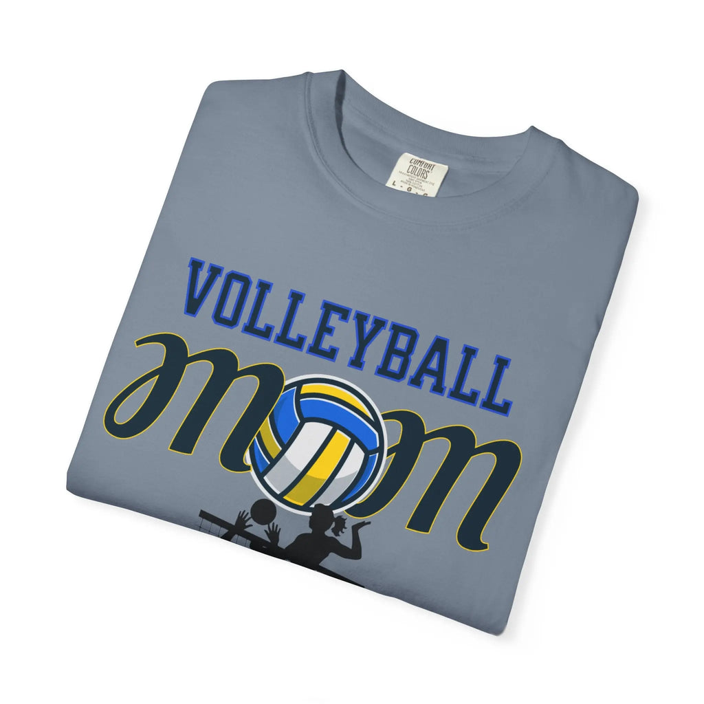 Volleyball Mom T-Shirt – Bump Set Spike Graphic Tee Printify