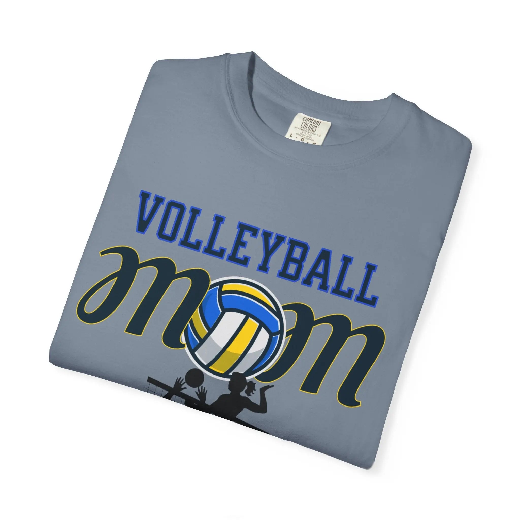 Volleyball Mom T-Shirt – Bump Set Spike Graphic Tee Printify