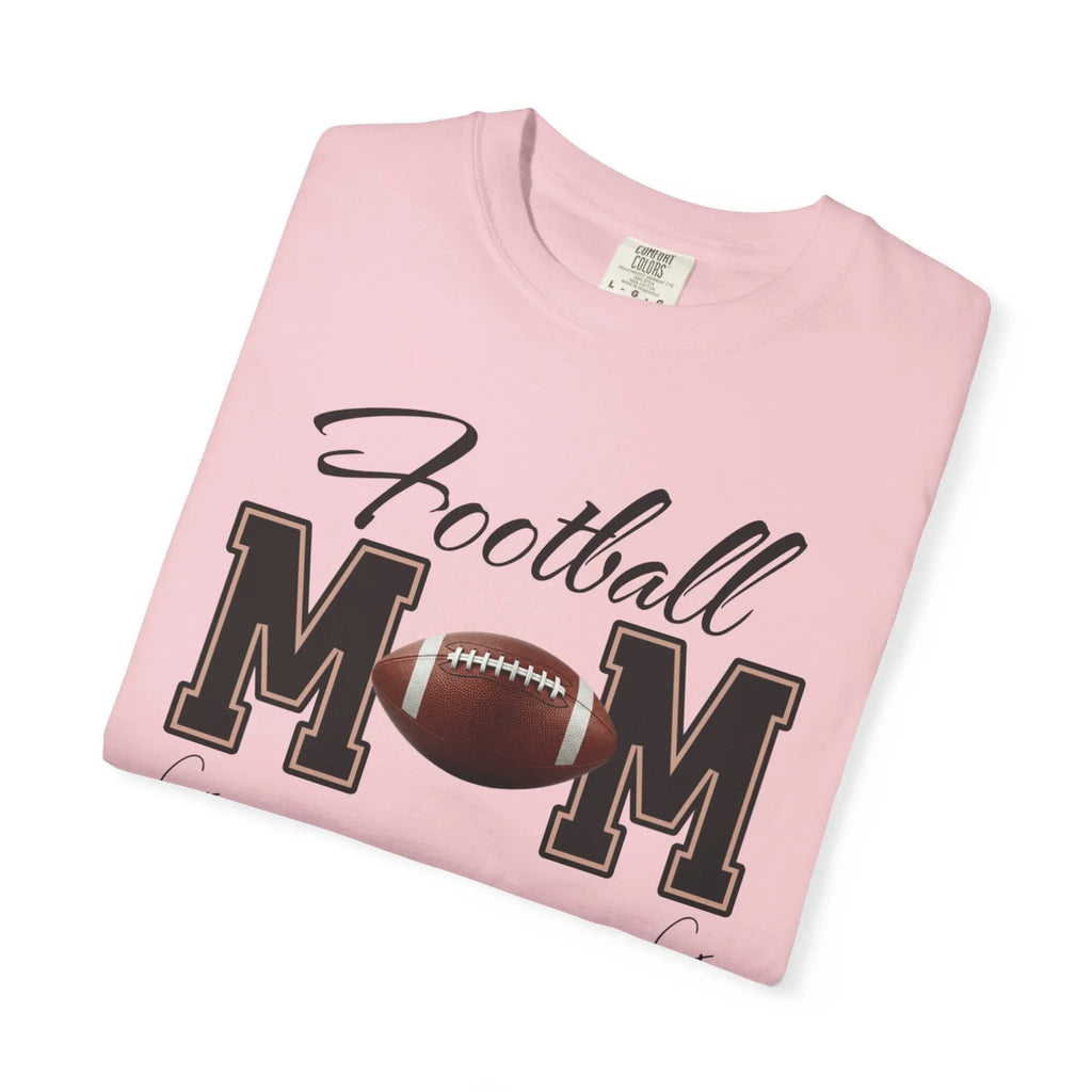 Football Mom T‑Shirt — Proud Sideline Mom Tee with Football Graphic Printify