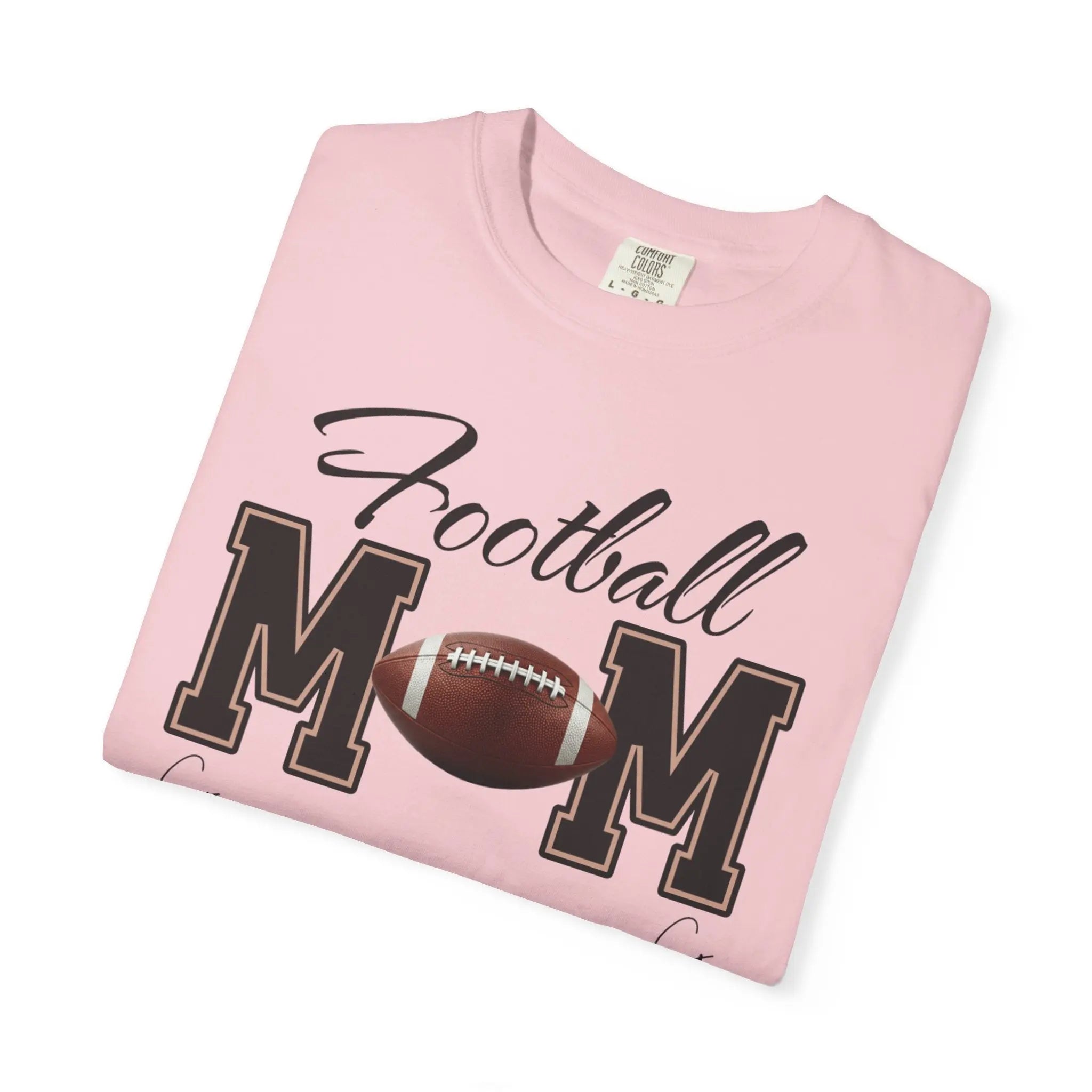 Football Mom T‑Shirt — Proud Sideline Mom Tee with Football Graphic Printify