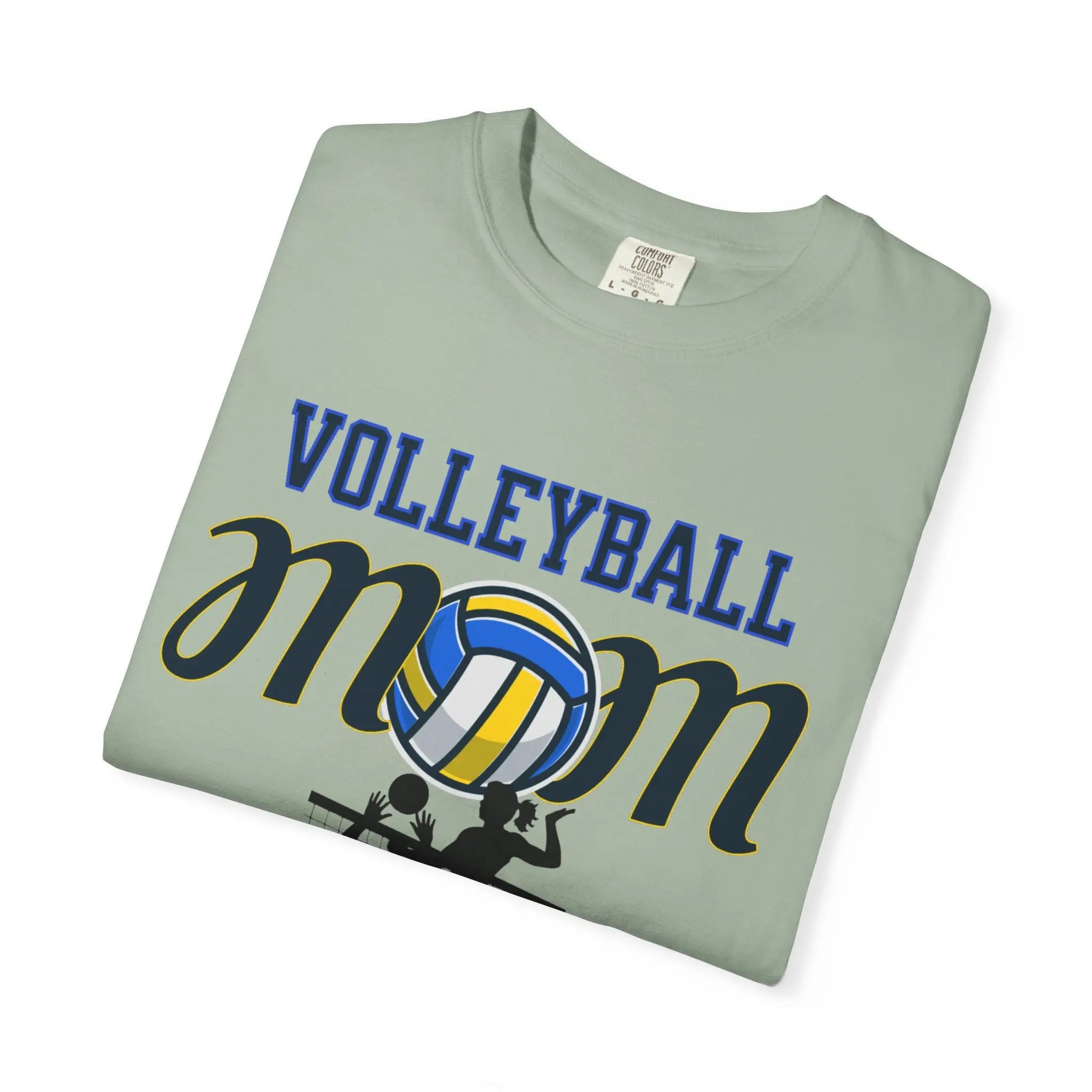 Volleyball Mom T-Shirt – Bump Set Spike Graphic Tee Printify