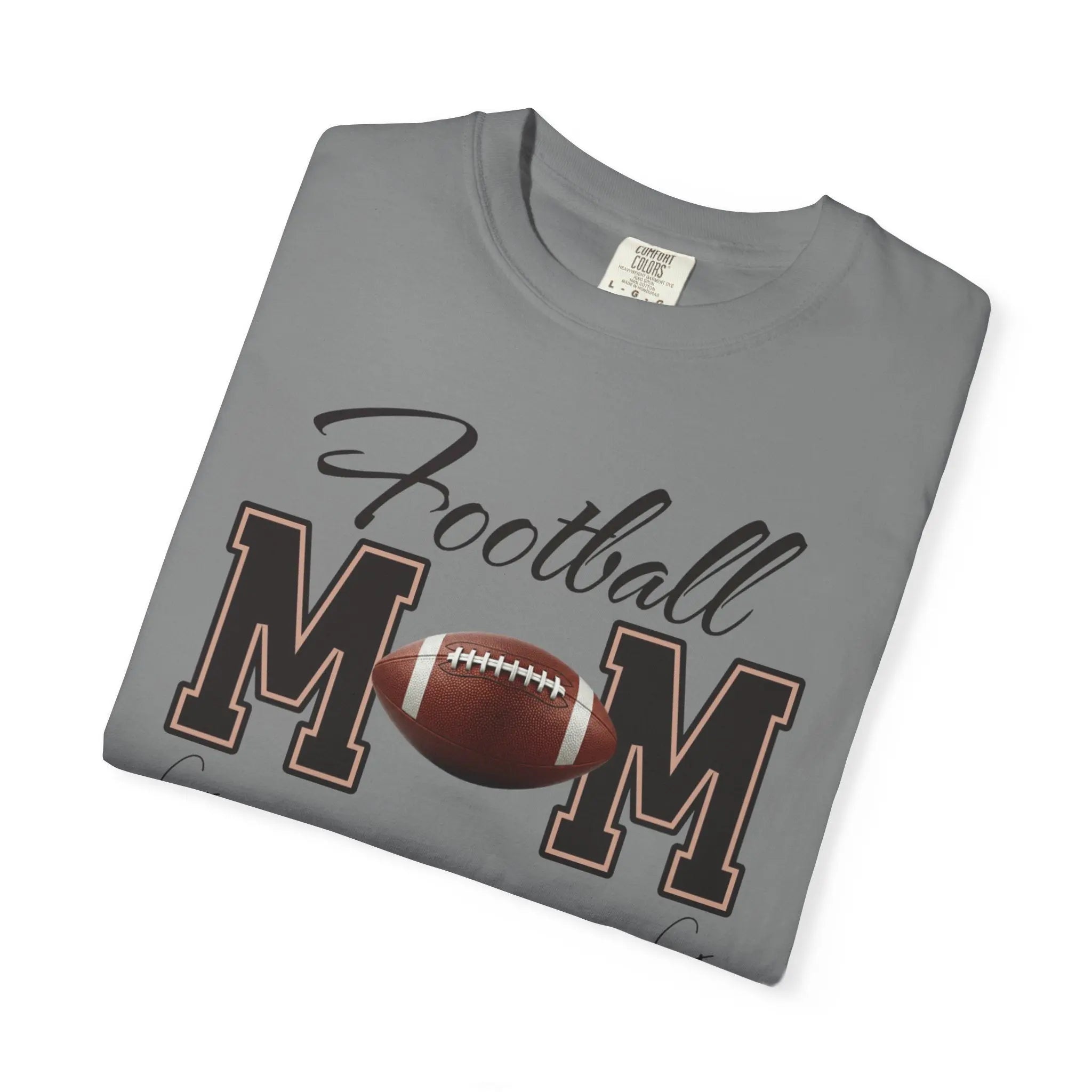 Football Mom T‑Shirt — Proud Sideline Mom Tee with Football Graphic Printify