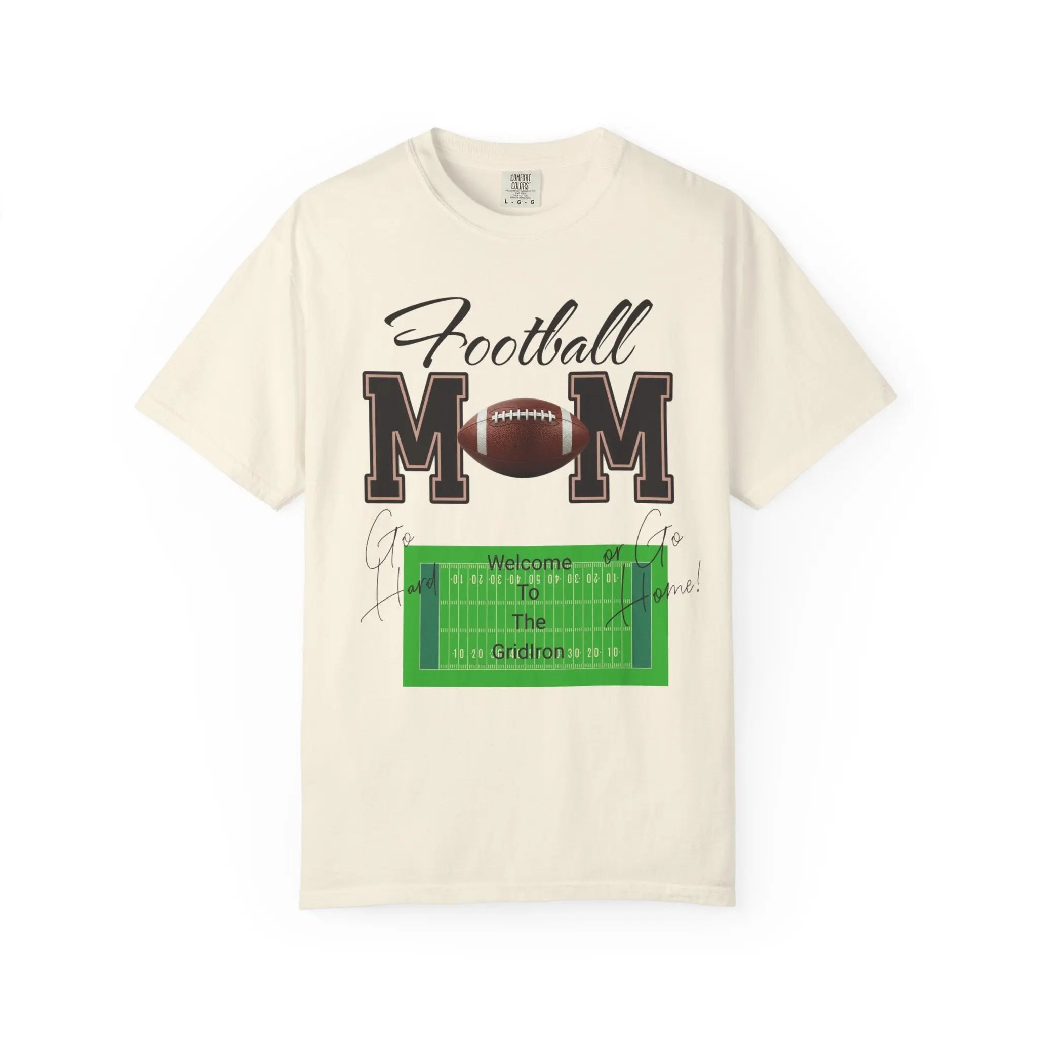 Football Mom T‑Shirt — Proud Sideline Mom Tee with Football Graphic Printify