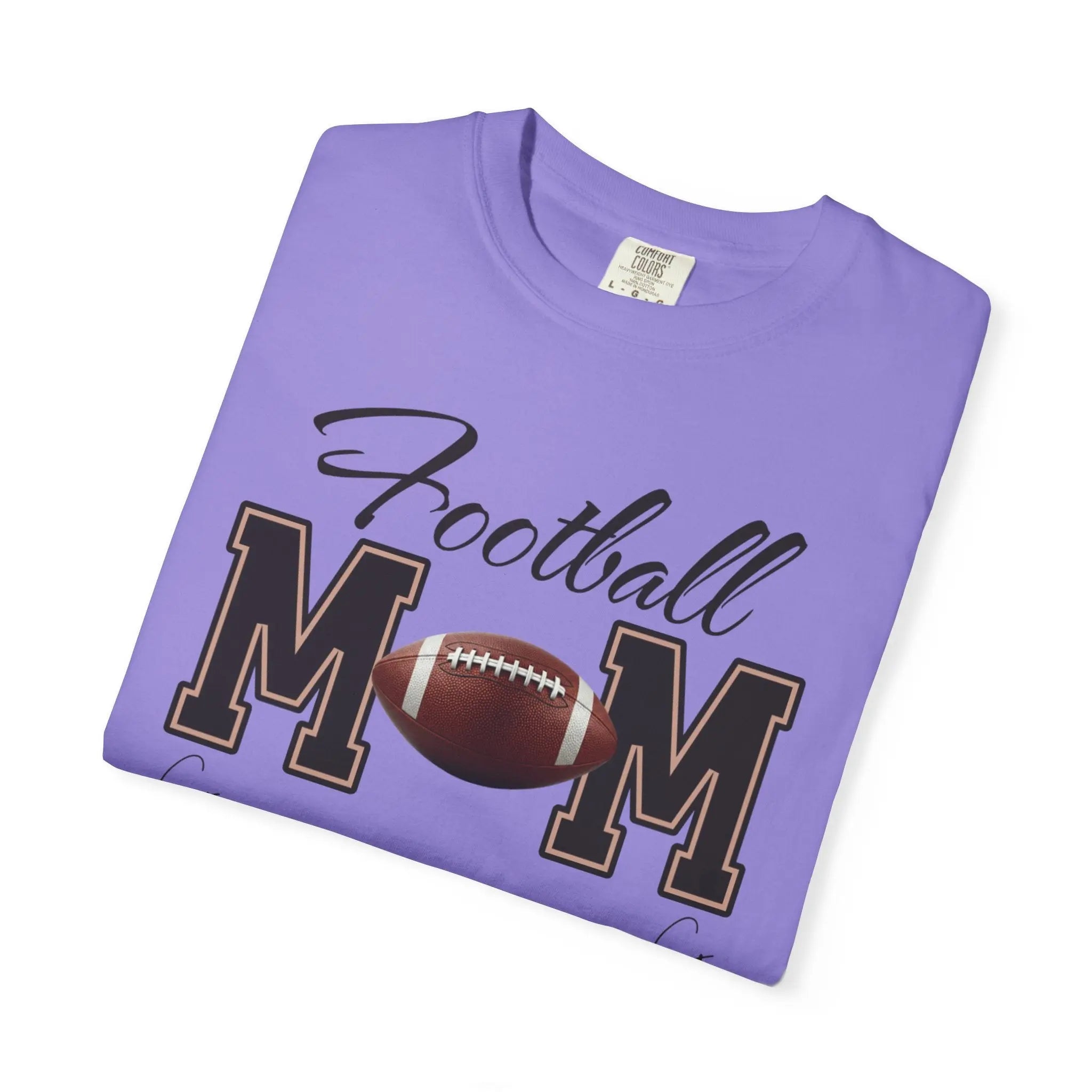 Football Mom T‑Shirt — Proud Sideline Mom Tee with Football Graphic Printify