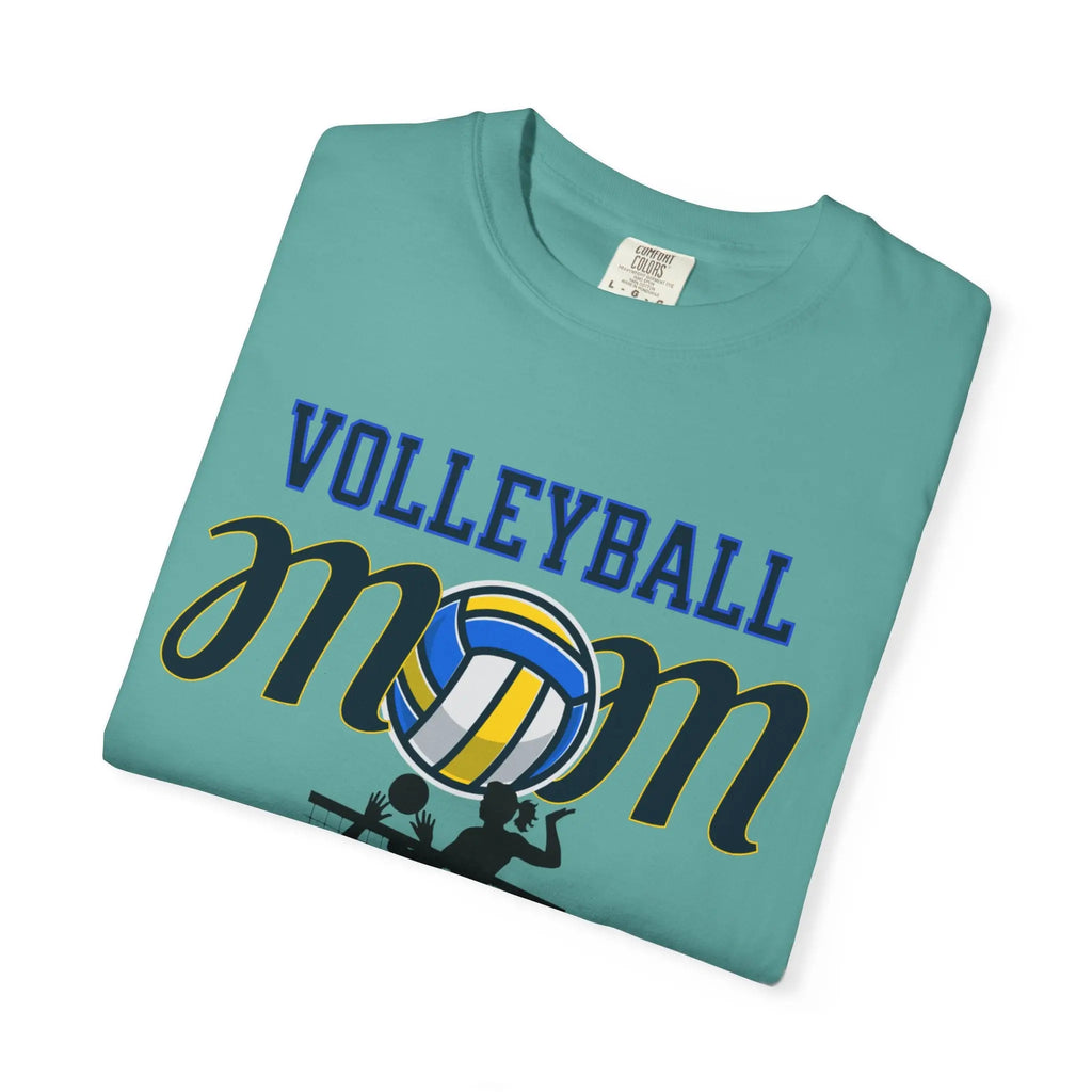 Volleyball Mom T-Shirt – Bump Set Spike Graphic Tee Printify
